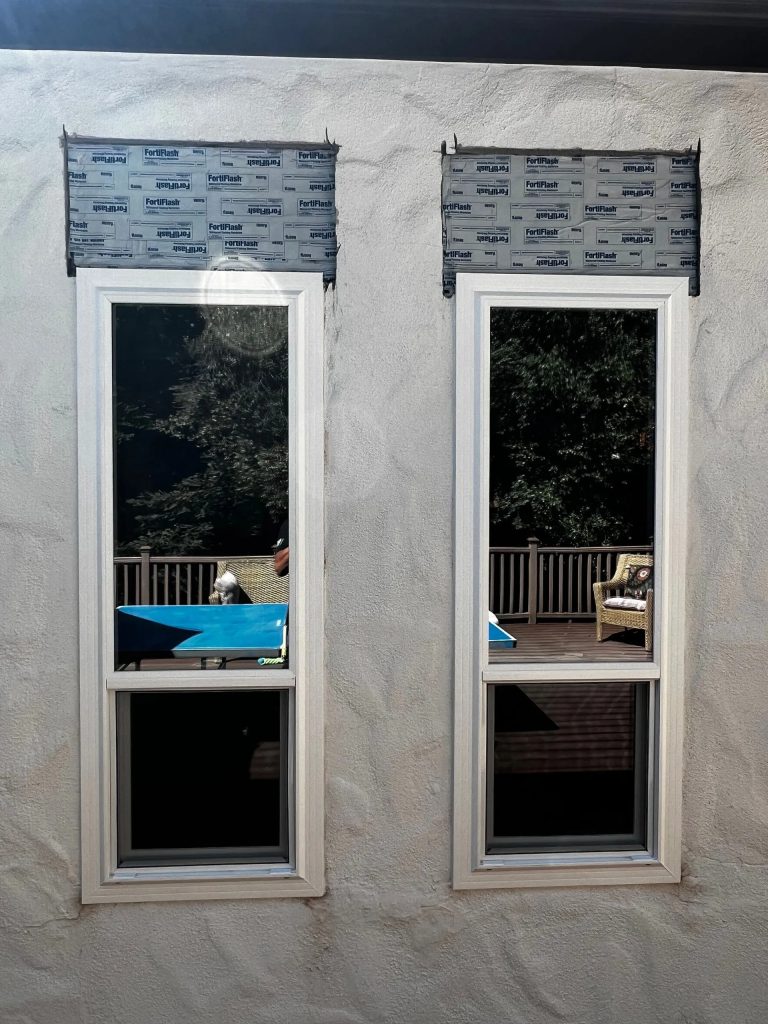 Anlin window installation on a Sacramento-area home